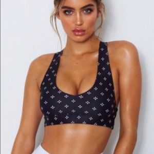 Sarahs Day Midnight Jasmine crop top